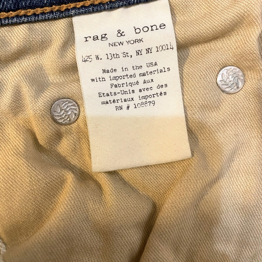 Rag & Bone mid-rise Skinny Jeans